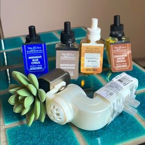 Succulent wallflower plug in + 4 fragrance bulbs